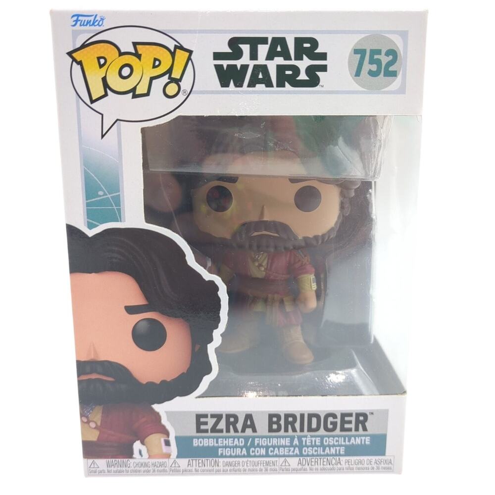 Funko Pop Ezra Bridger Star Wars Ahsoka Pop! #752 Bobblehead New In Box